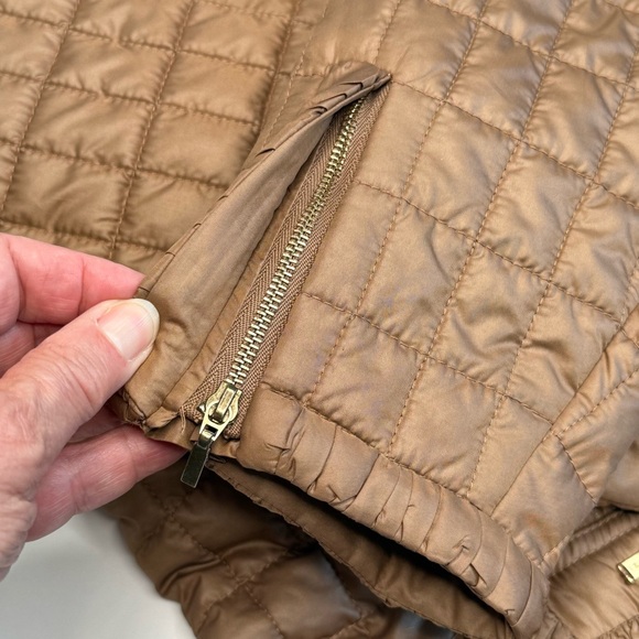 ZenEnergy by Chico’s Fall Winter Career Wear Quilted Zip-Up Jacket Sz 2 - Picture 7 of 11